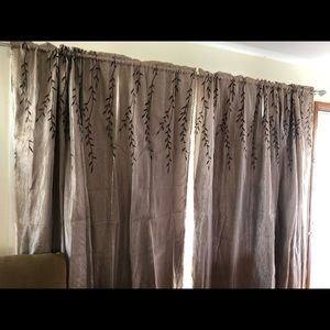 Achim Home Furnishings Willow window curtains